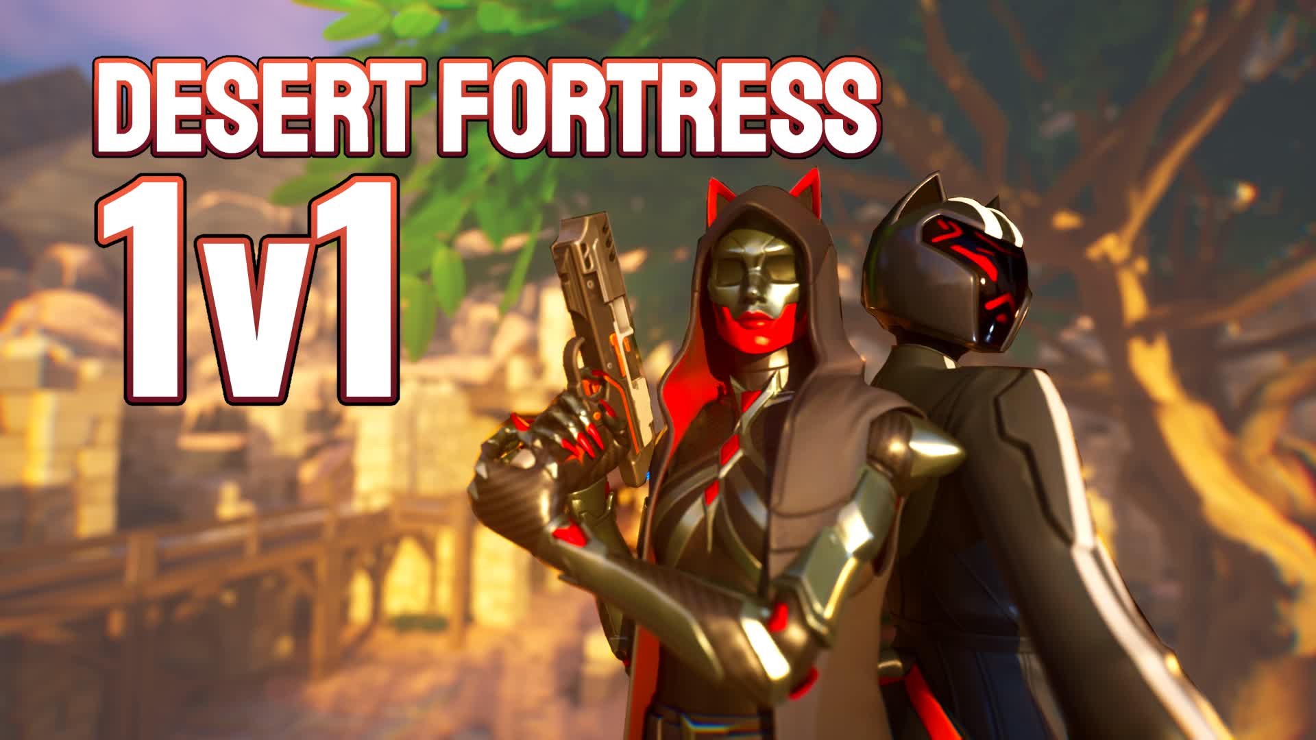 1 v 1 | Desert Fortress