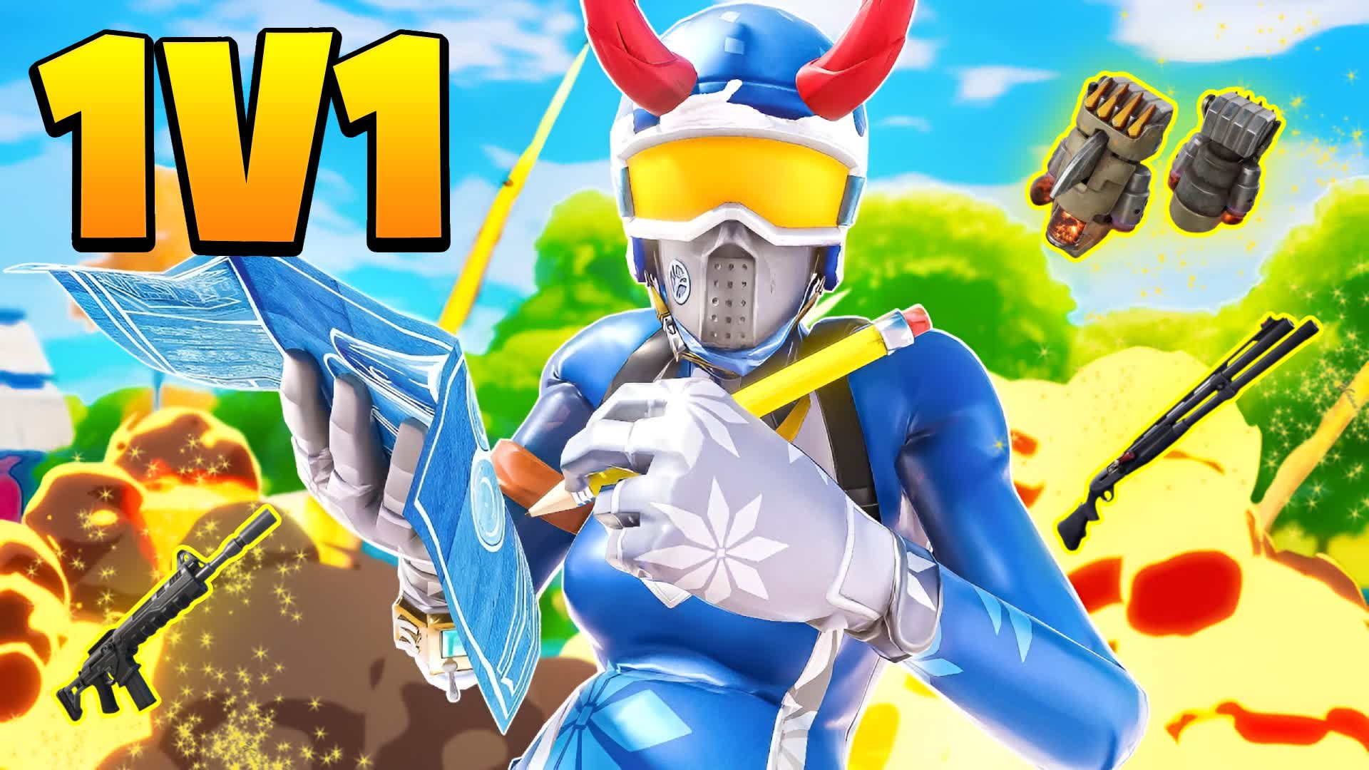 1V1 BUILD FIGHTS WITH EDIT PRACTICE