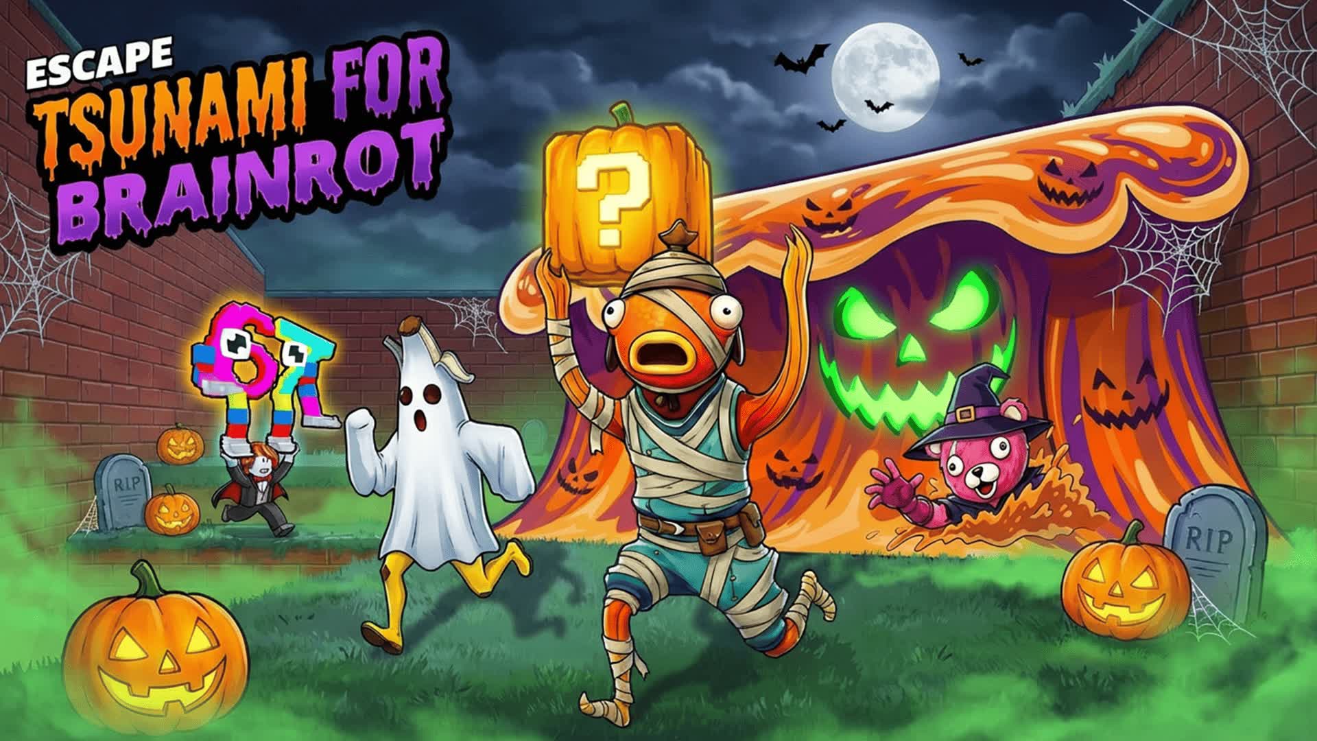 ESCAPE TSUNAMI FOR BRAINROT [HALLOWEEN]