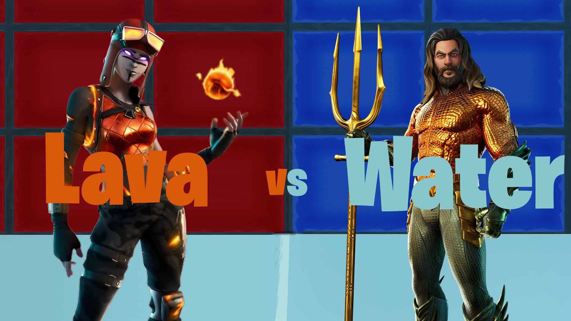Lava vs Water: Building & Vehicles