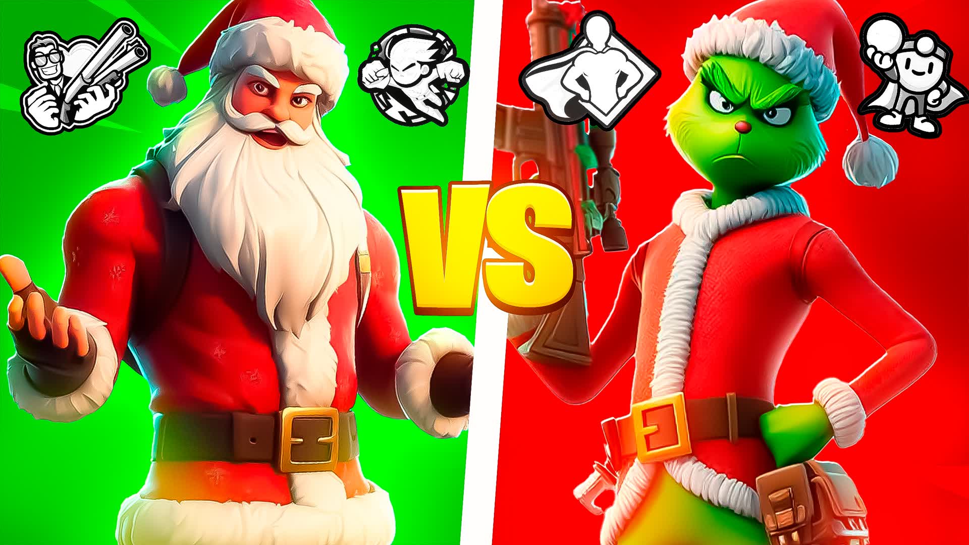 🦸‍♂️HEROES 🎅 SANTA VS GRINCH ❄️