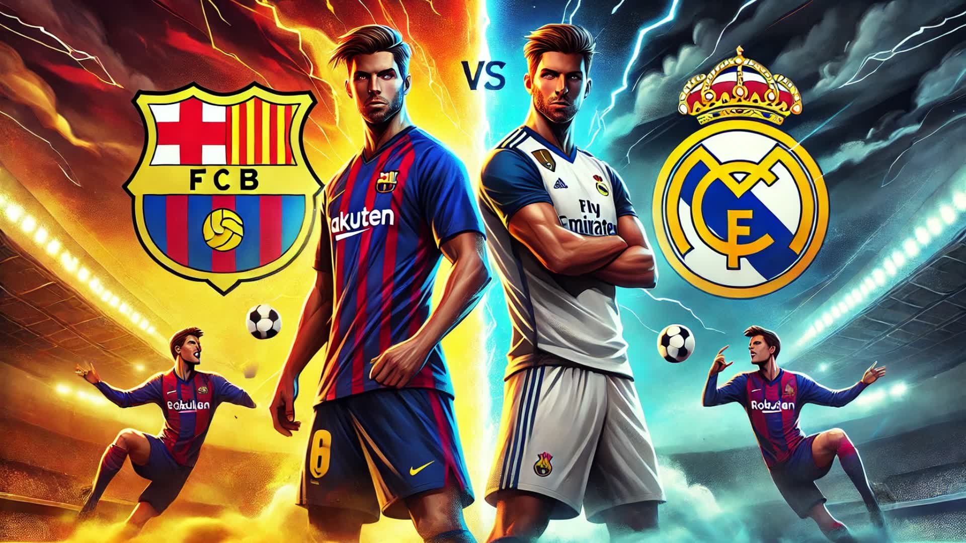 THE REAL VS BARCA