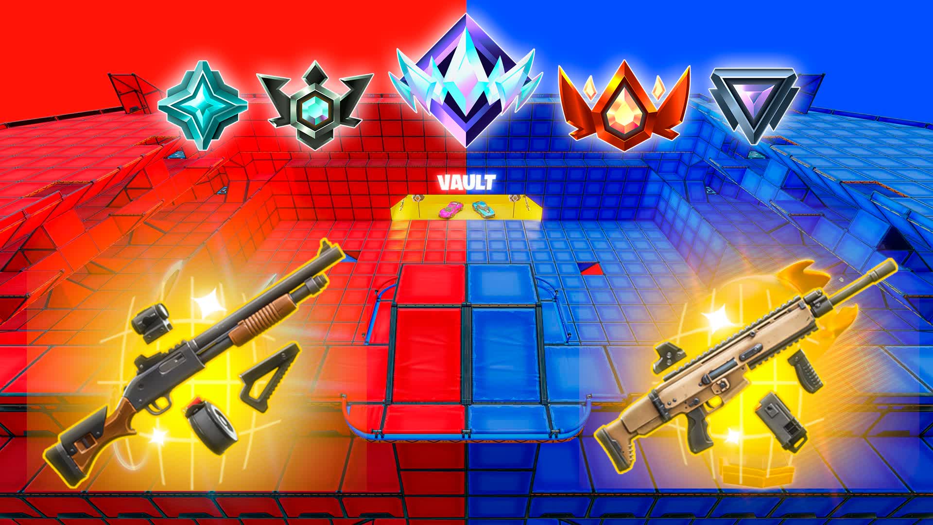 SUPER RANKED RED VS BLUE 🔴🔵