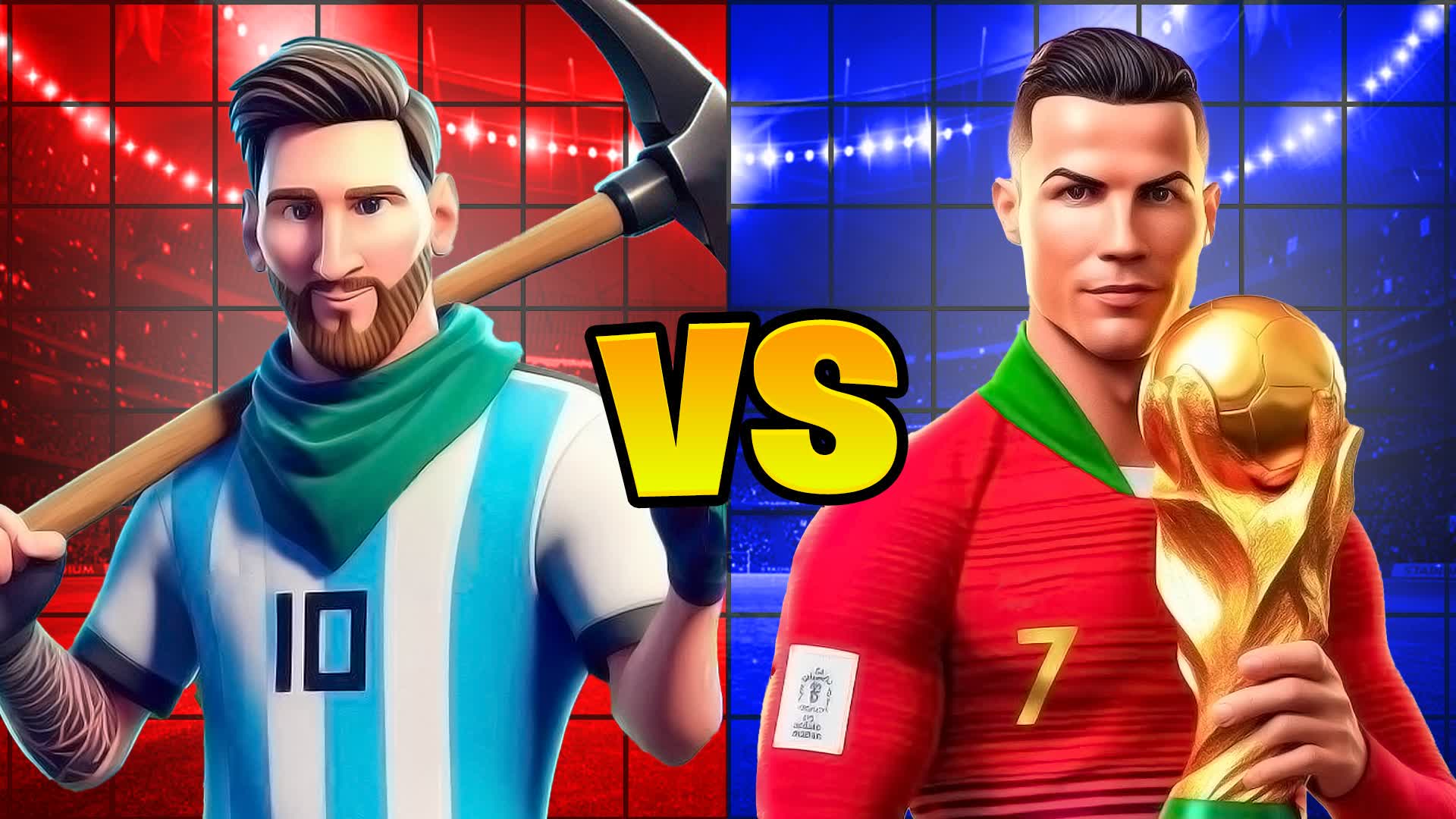 😎MESSI VS RONALDO🔥