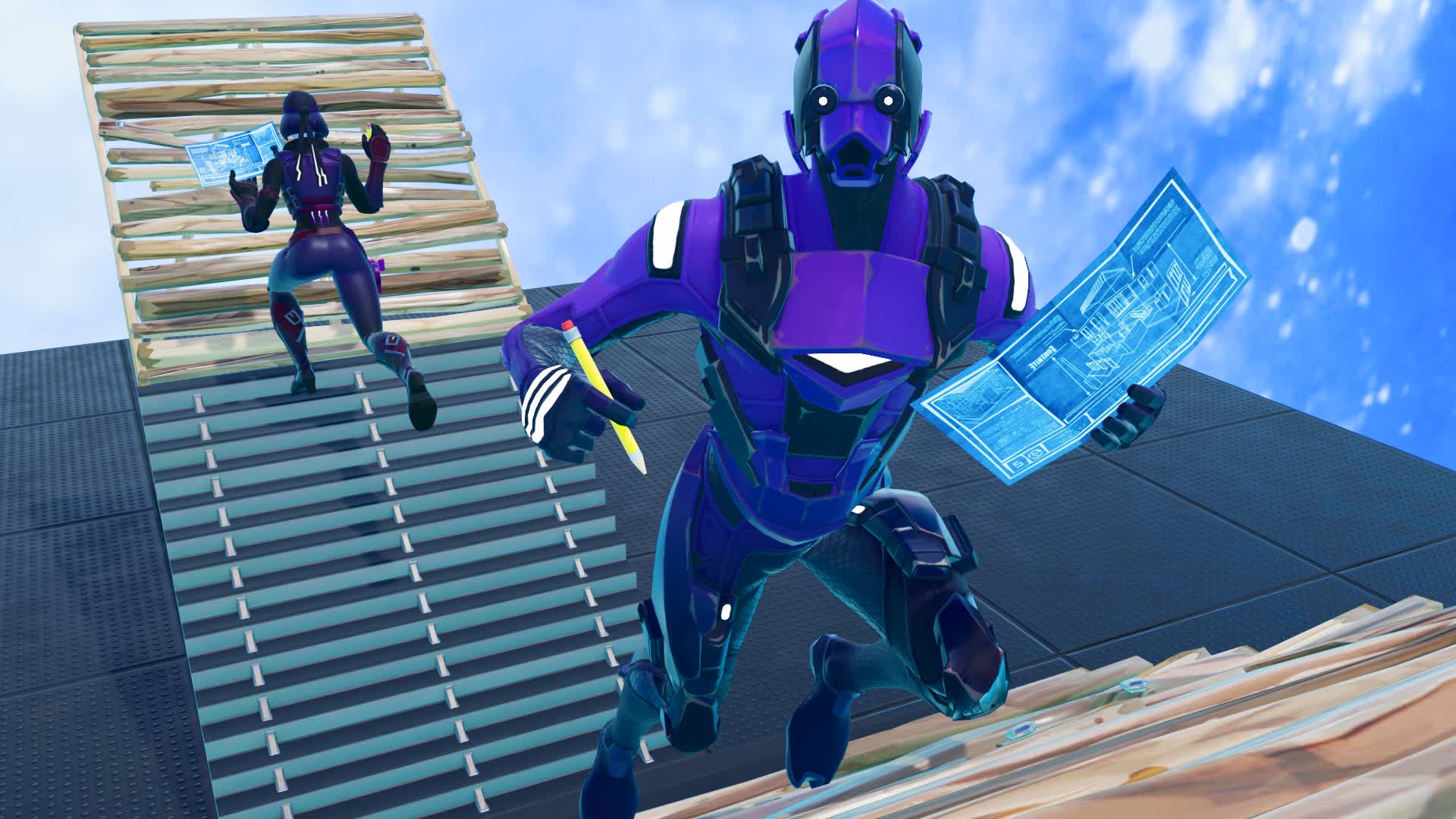 Galaxy 1v1 Build fights 🌌