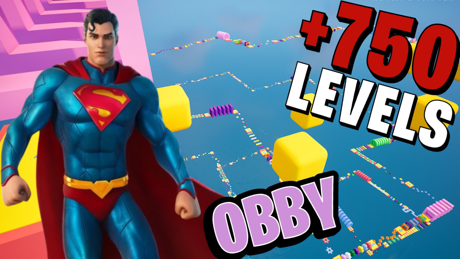 750 LEVEL OBBY PARKOUR ⭐ DEATHRUN
