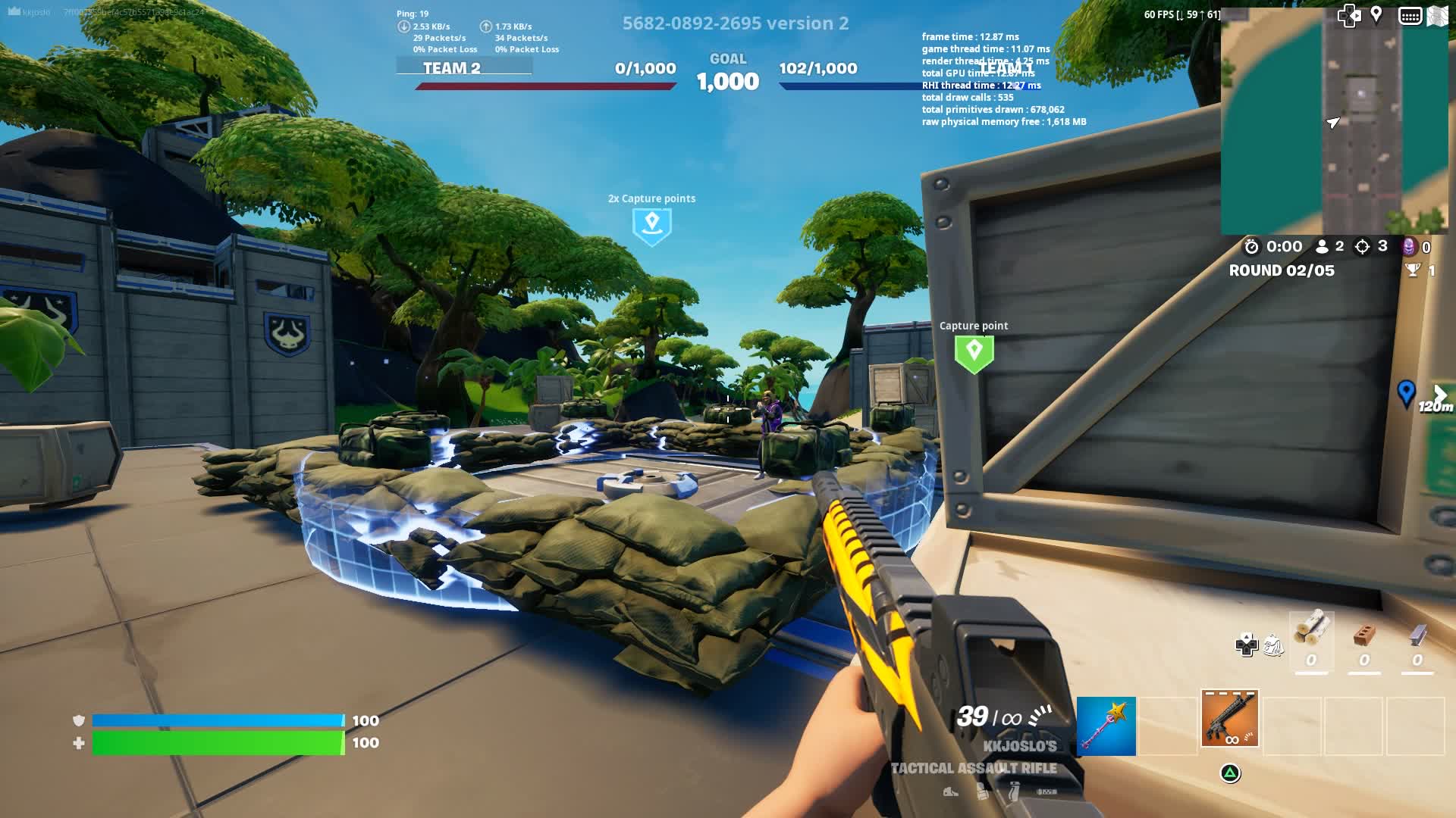 Crazy first person Red vs Blue