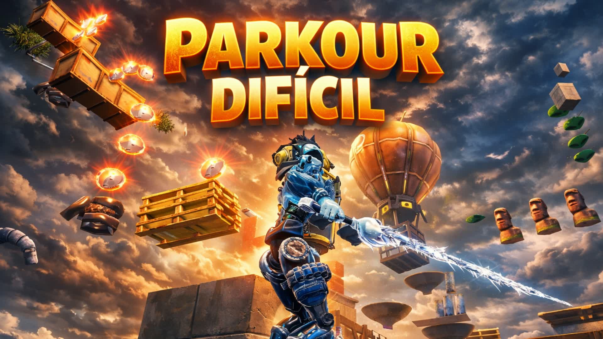 MODO PARKOUR DIFICIL
