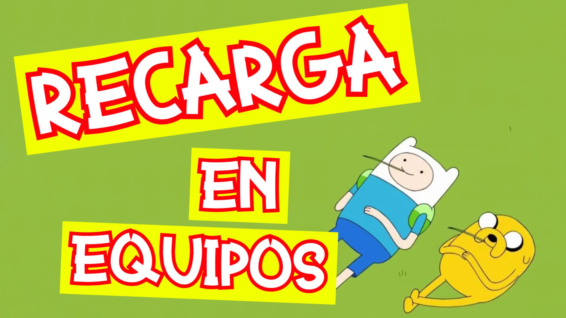 ⭐RECARGA EN EQUIPOS⭐