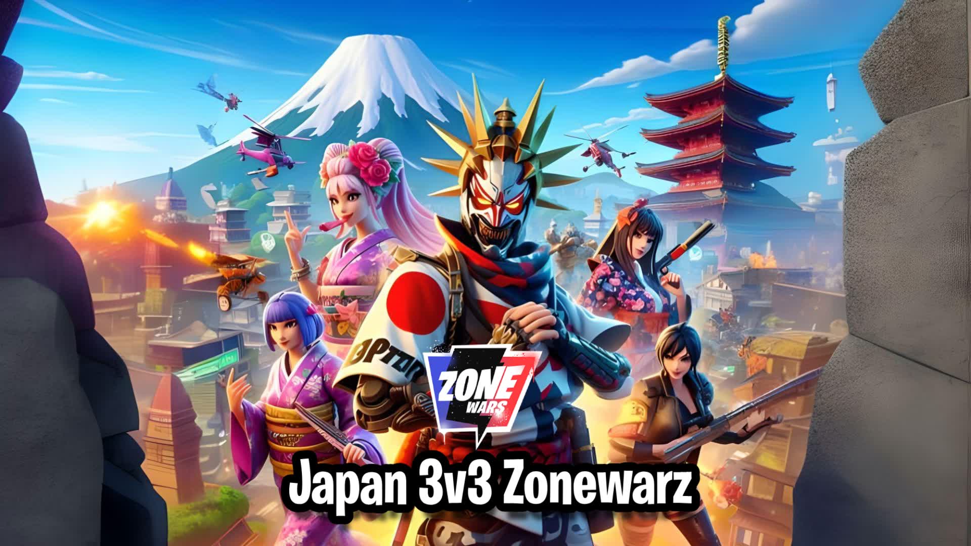Japan 3v3 Zonewarz