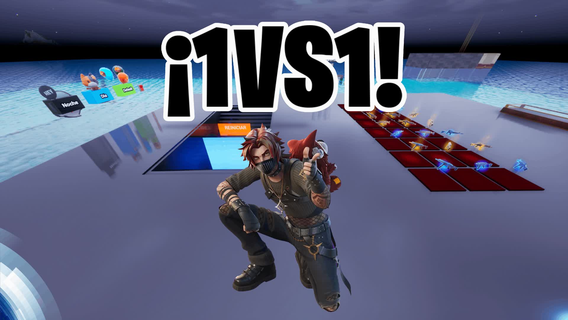 1V1  RELOADED ALL WEAPONS!