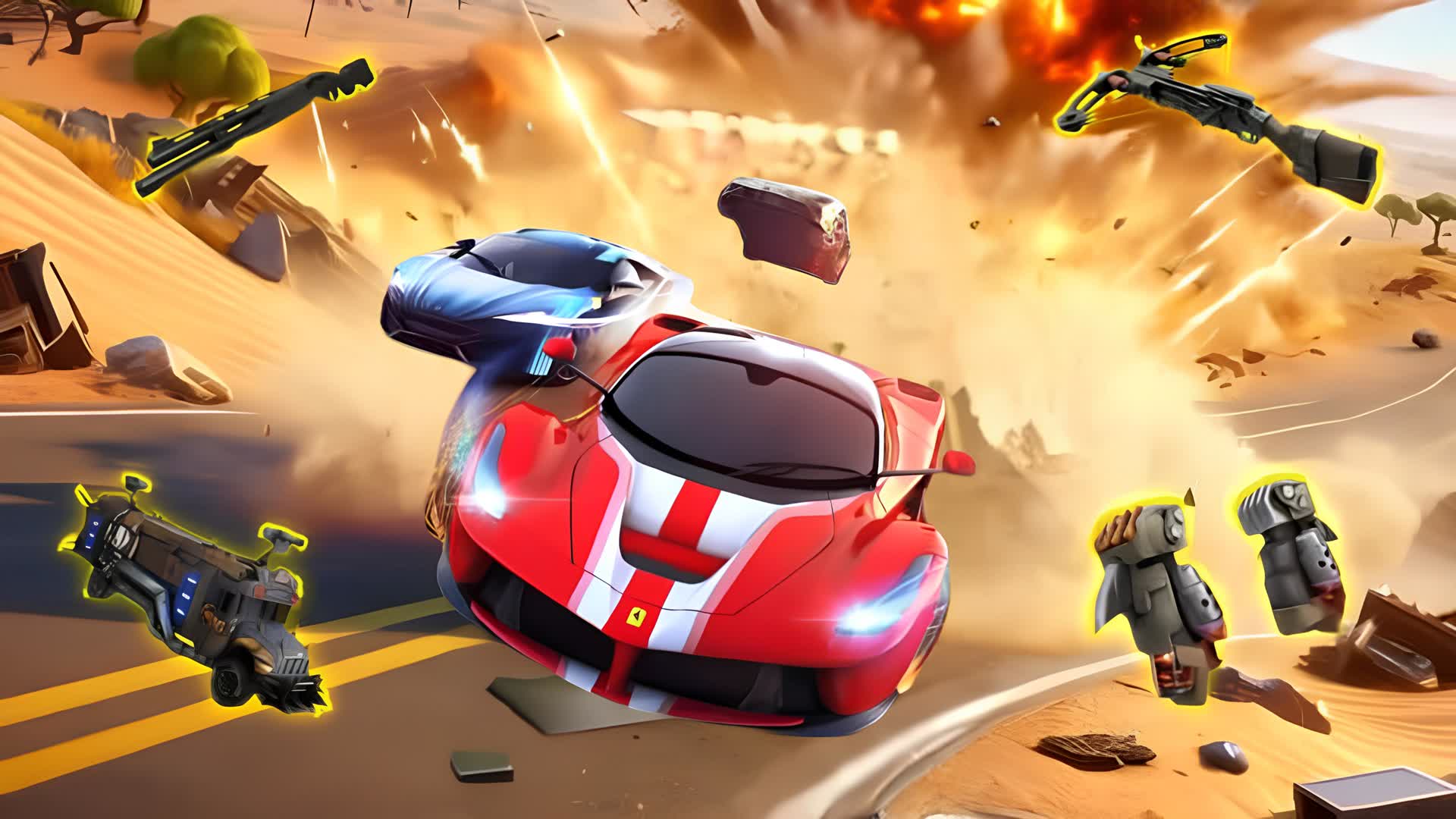 RADICAL ESCAPE RAMPS AND WEAPONS