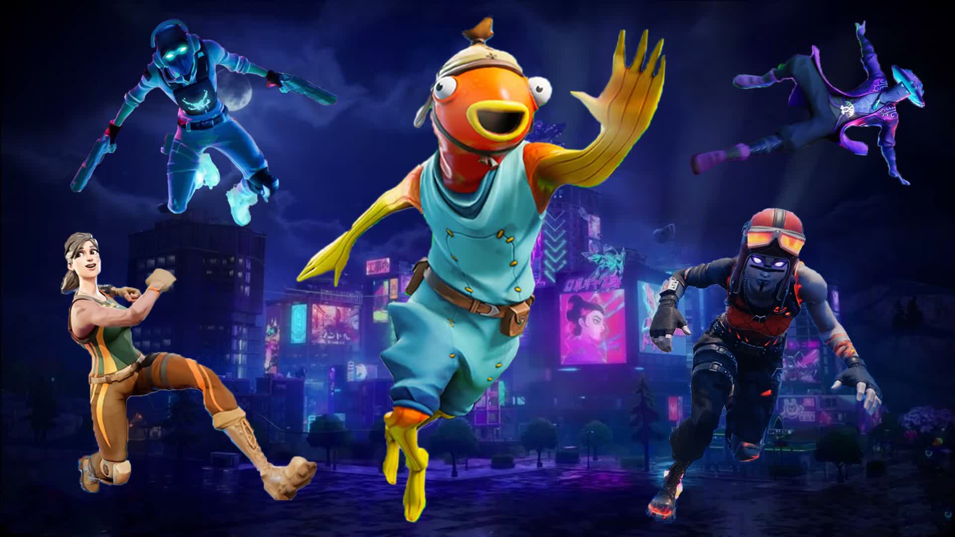 Neon City Parkour