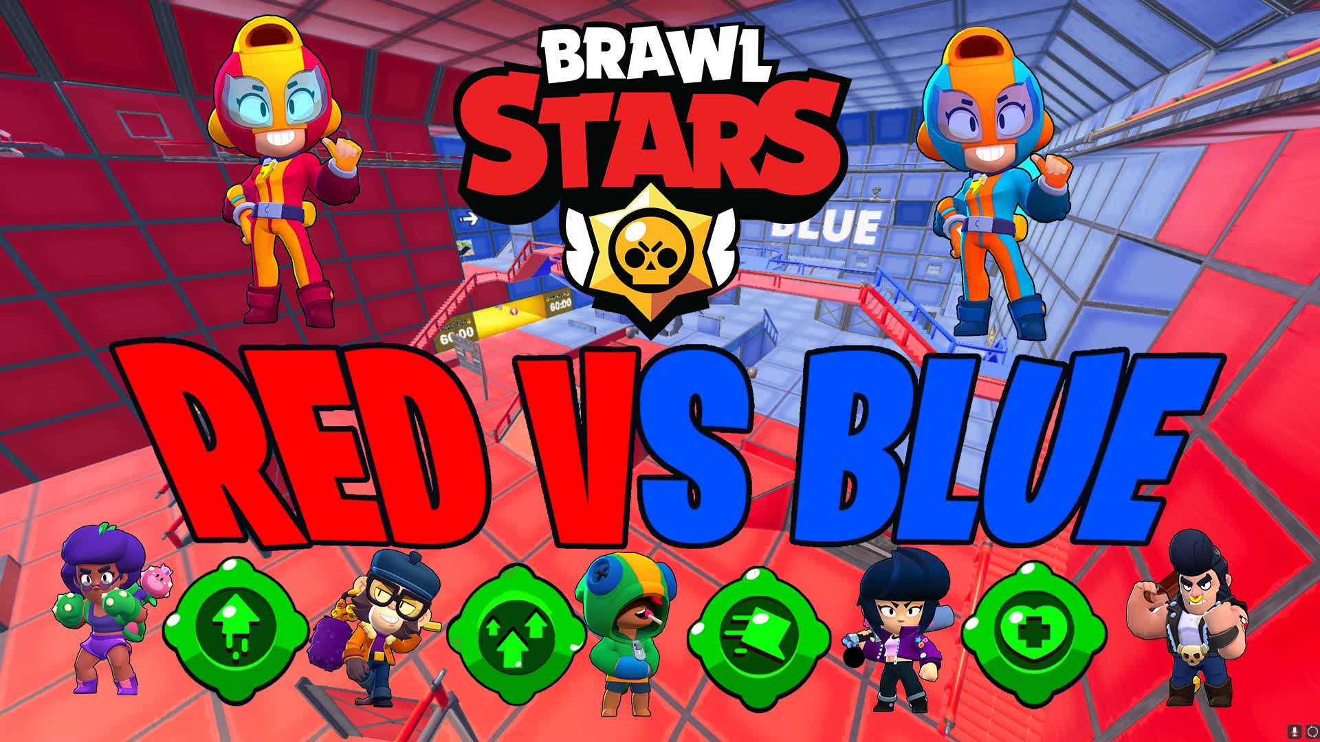 ⚡Brawl-Stars⚡ Red VS Blue