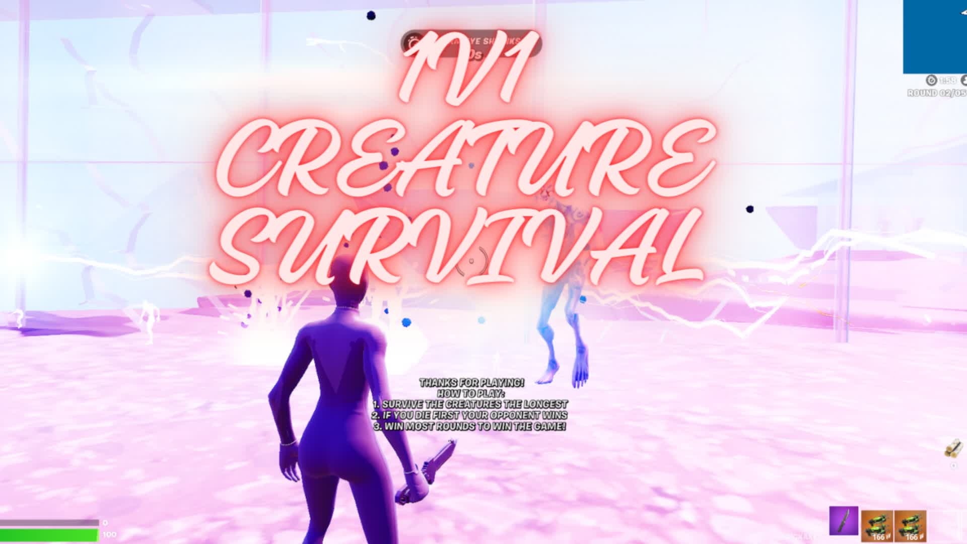 1V1 CREATURE SURVIVAL