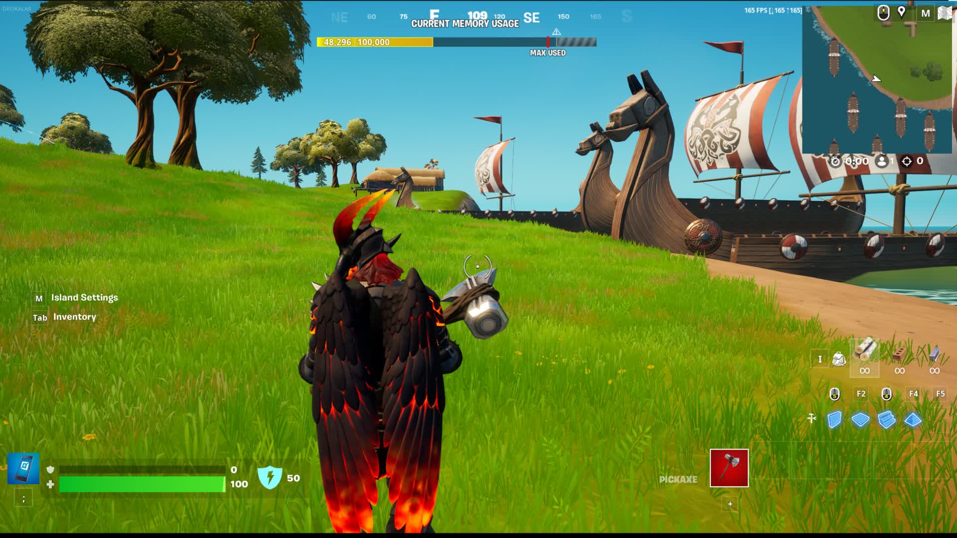 Viking event map