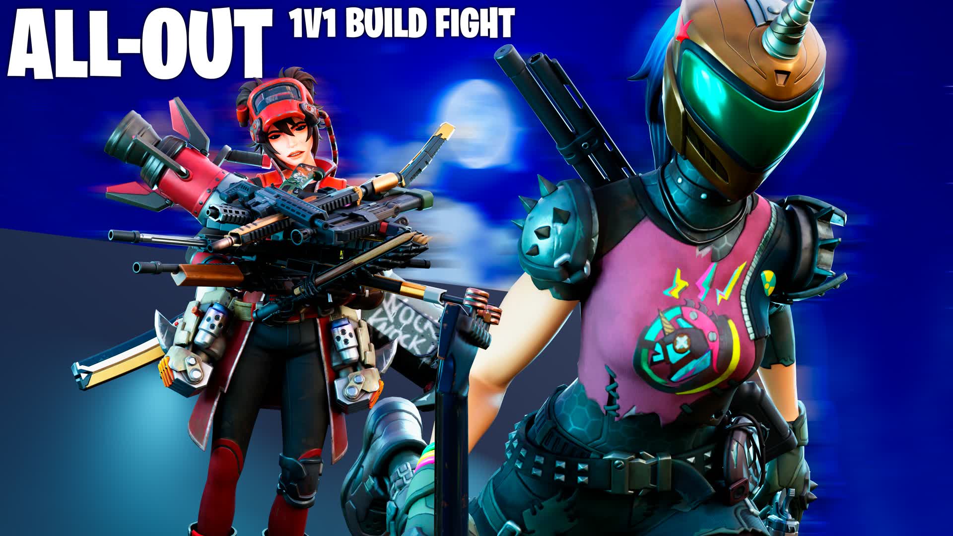 ALL-OUT 1V1 BUILD FIGHT