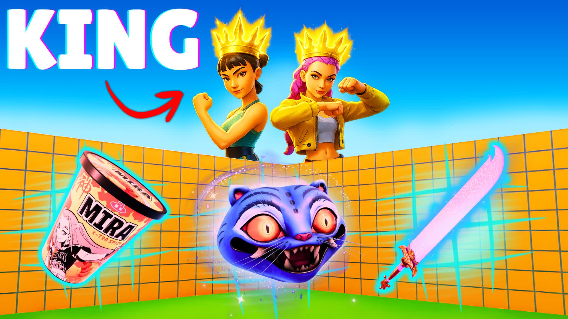 1V1 KING KPOP DEMON HUNTERS NEW GUNS