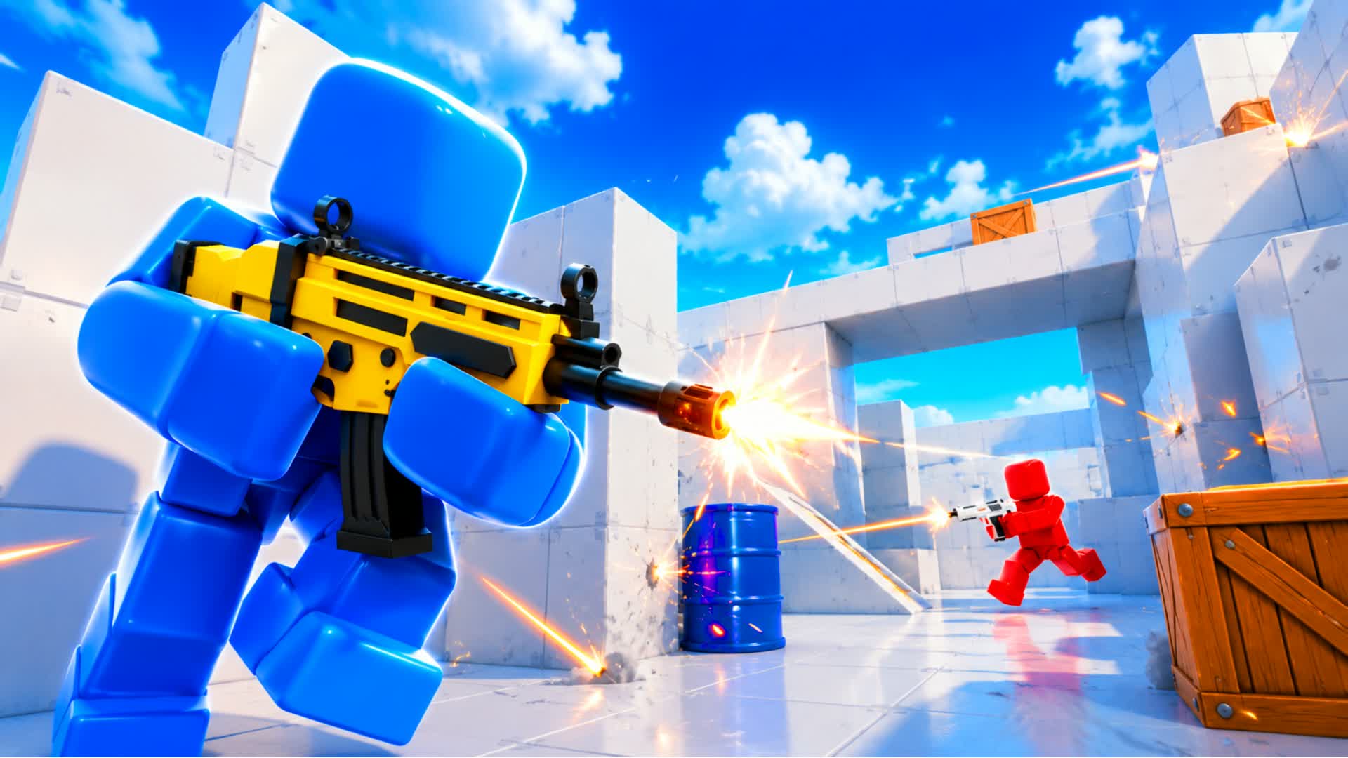 RIVALZH RED VS BLUE 🔴🔵 MEGA FIGHT