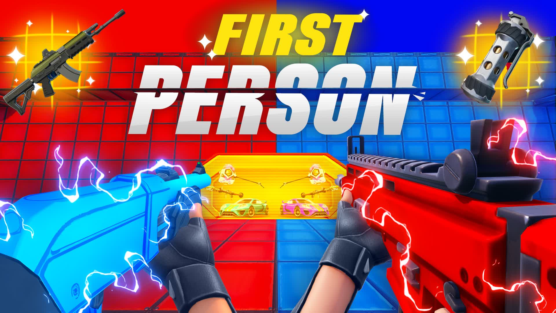 FIRST PERSON RED VS BLUE 🔴🔵 FPS