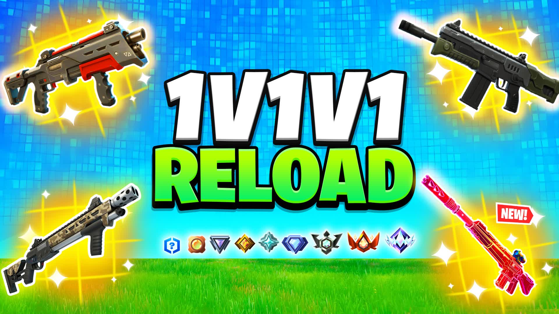 1V1V1 MEGA RANKED RELOAD FFA
