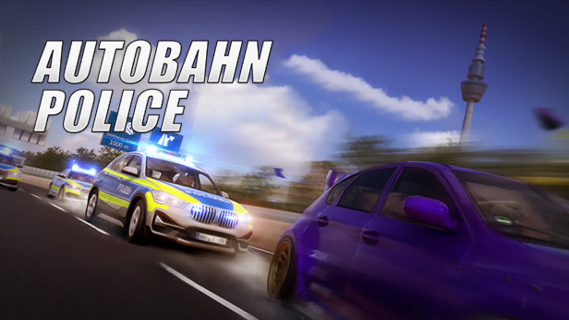 German Autobahn  - Police Chase