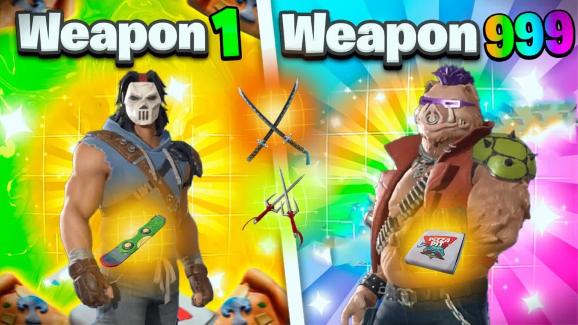 ⭐️ CASEY TMNT GUN GAME 🎯 ONE SHOT