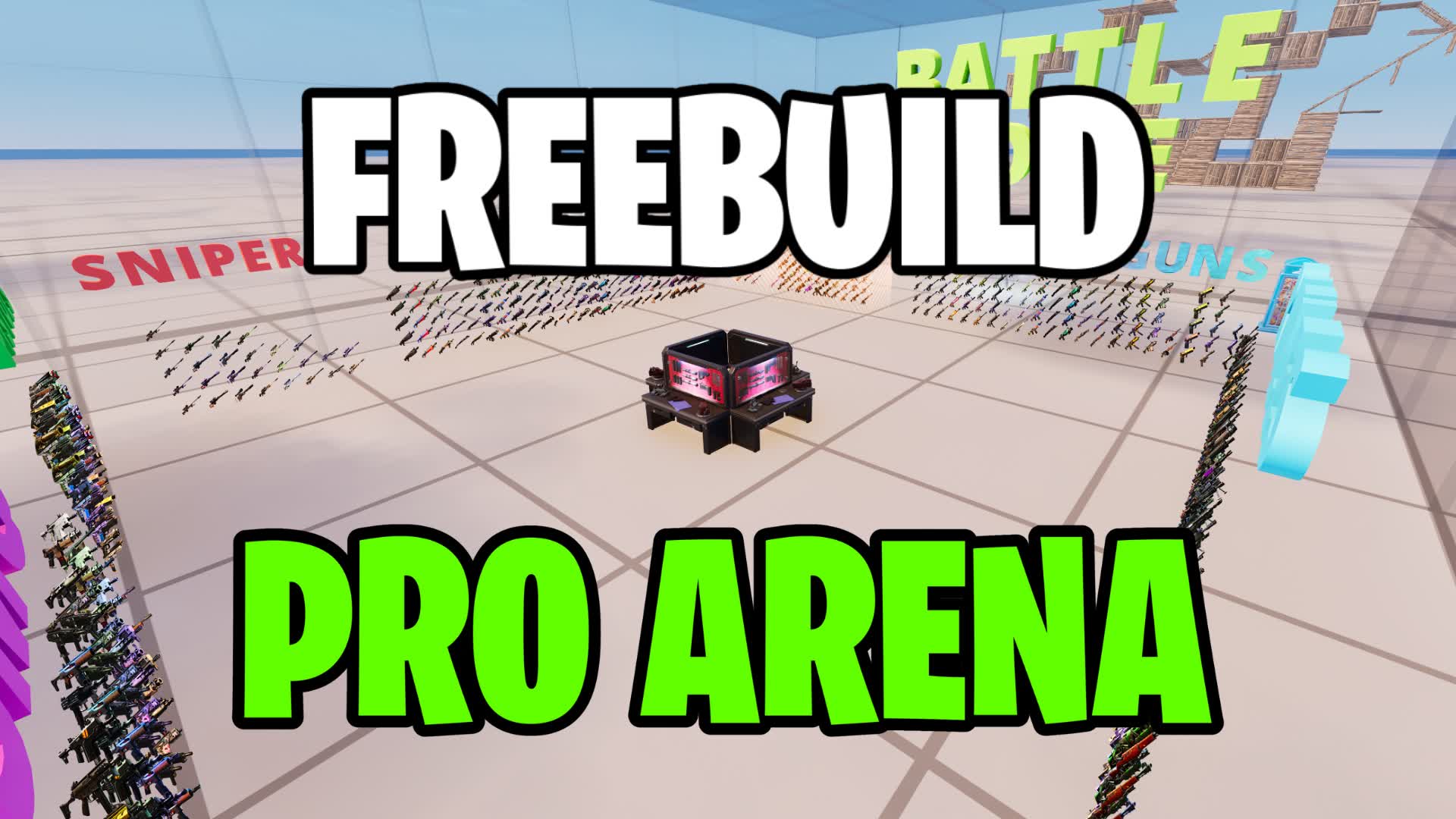FREEBUILD PRO ARENA MAP 📝