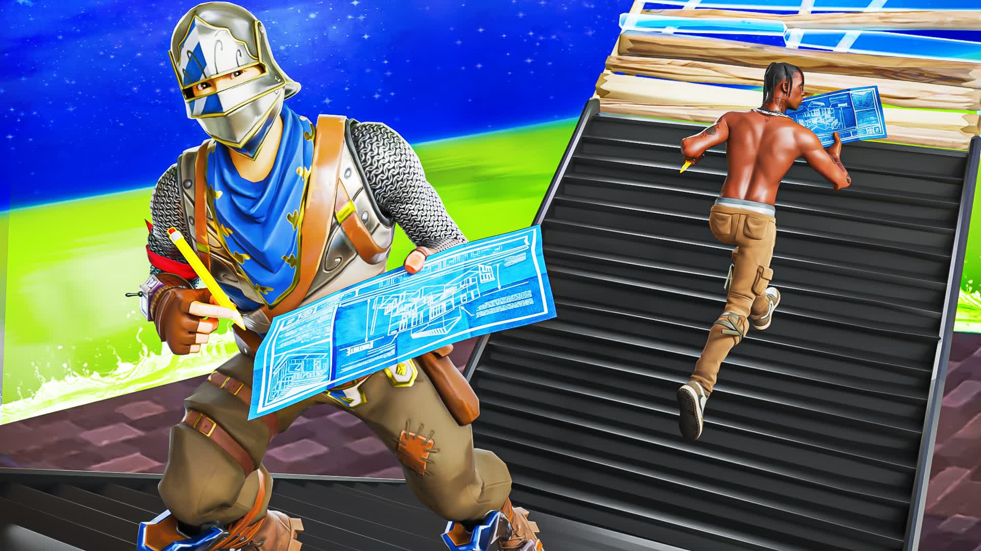FELLOW 1V1 BUILD FIGHTS 📝🎯