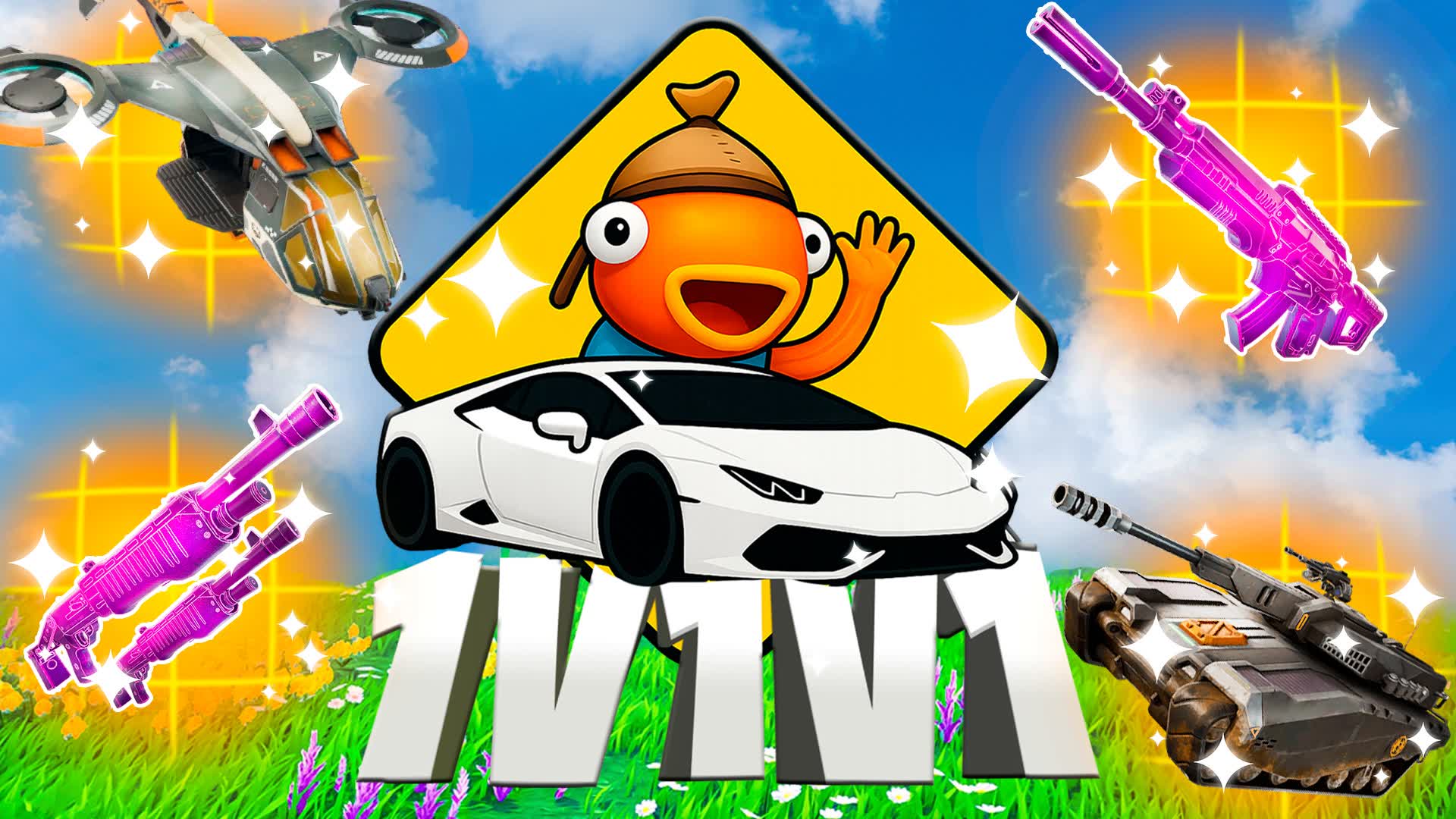🚘CAR RELOAD 1V1V1  ALL Vehicles