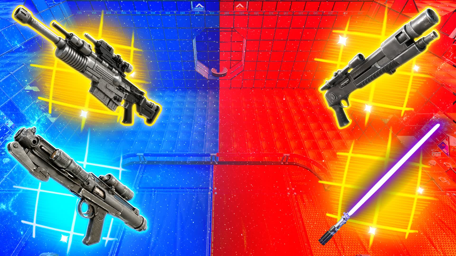 SUPERSTAR WARSFUN RED VS BLUE 🔴🔵 COOL