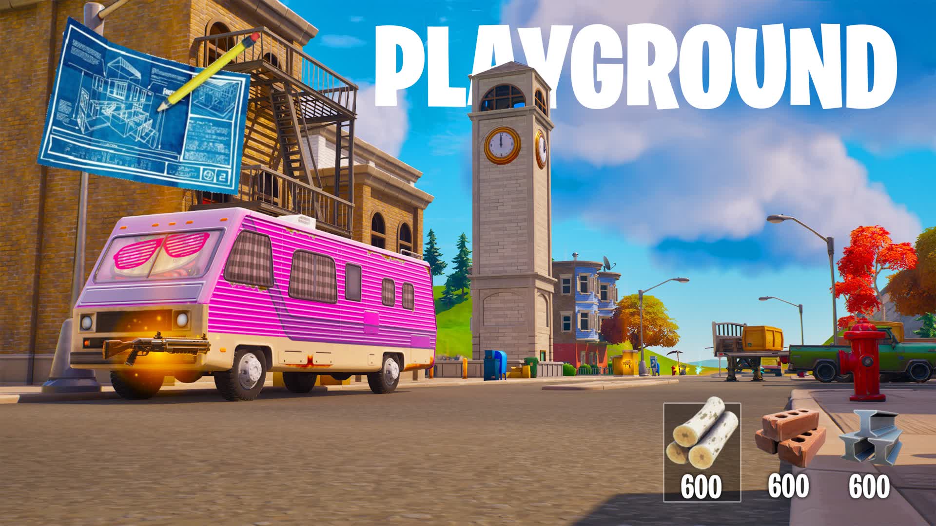 Playground Mode - All Weapons