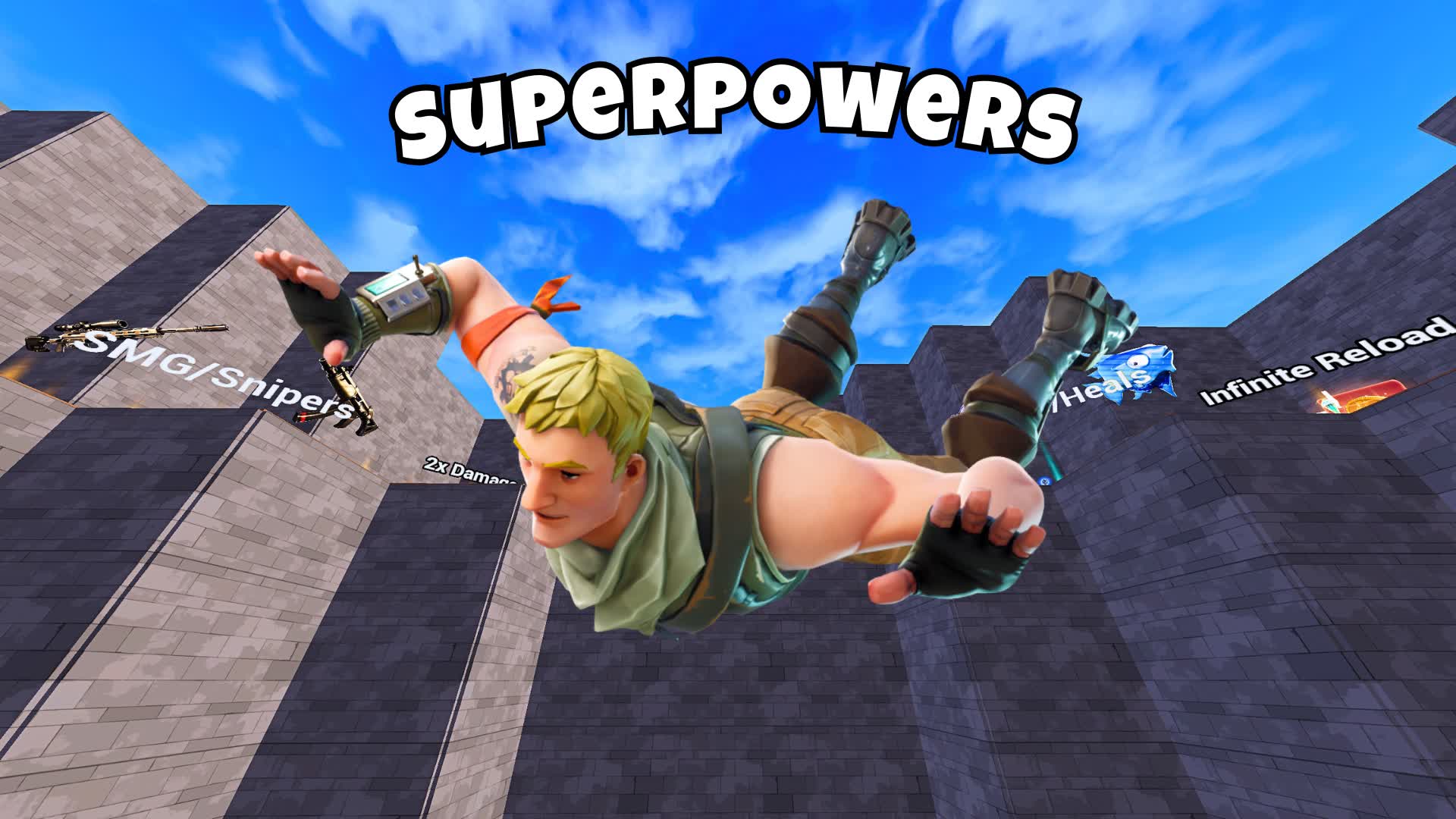 👑ALL WEAPONS SUPERPOWER FFA👑
