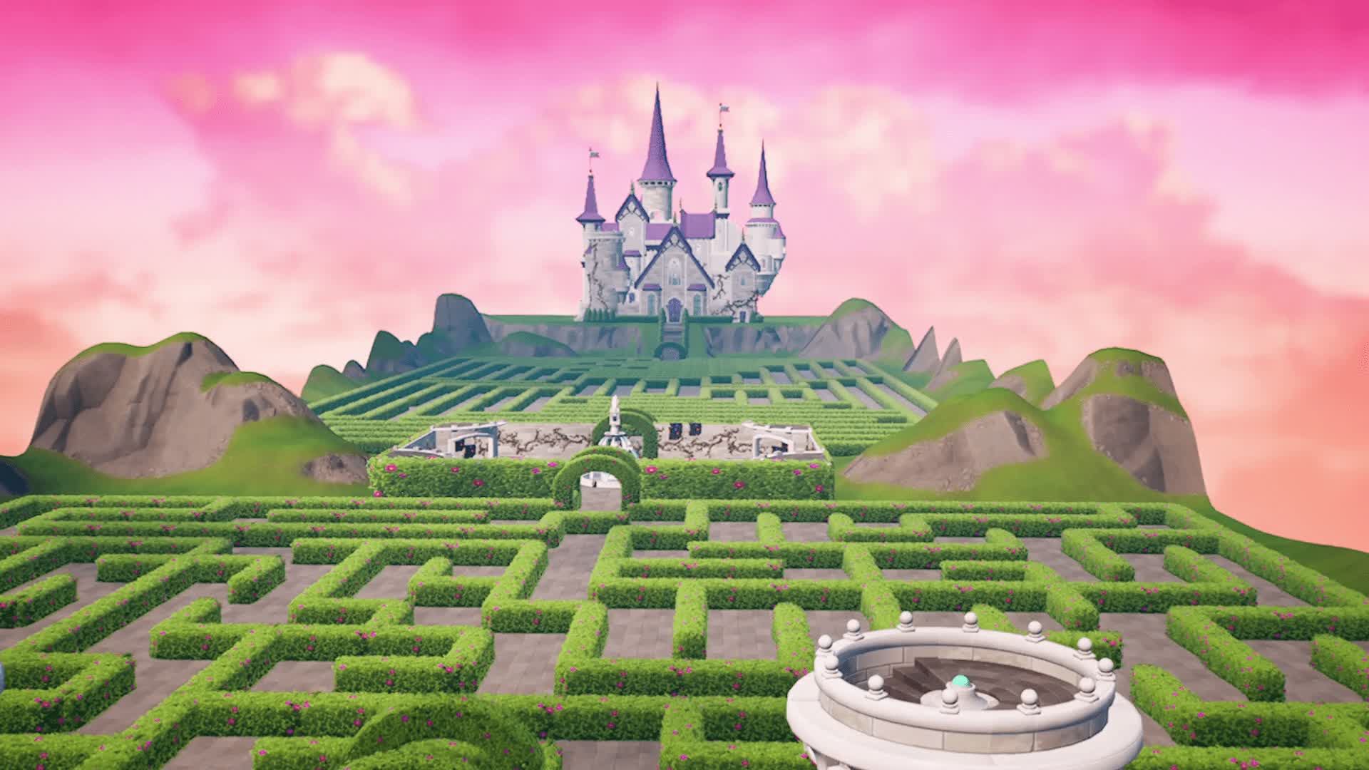 Castle Hedge Maze