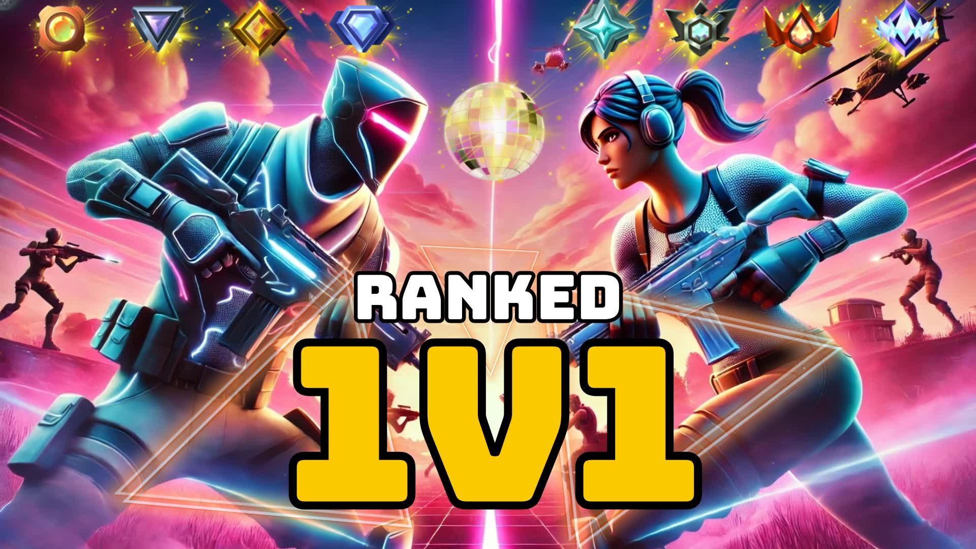 1V1 RANKED ARENA. BUILD, FIGHT, DOMINATE