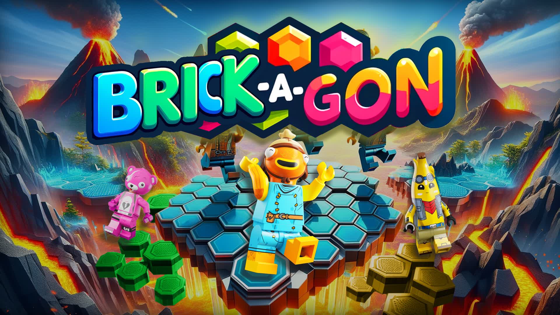🟥 Brick-a-gone: The floor is lava! 🔥