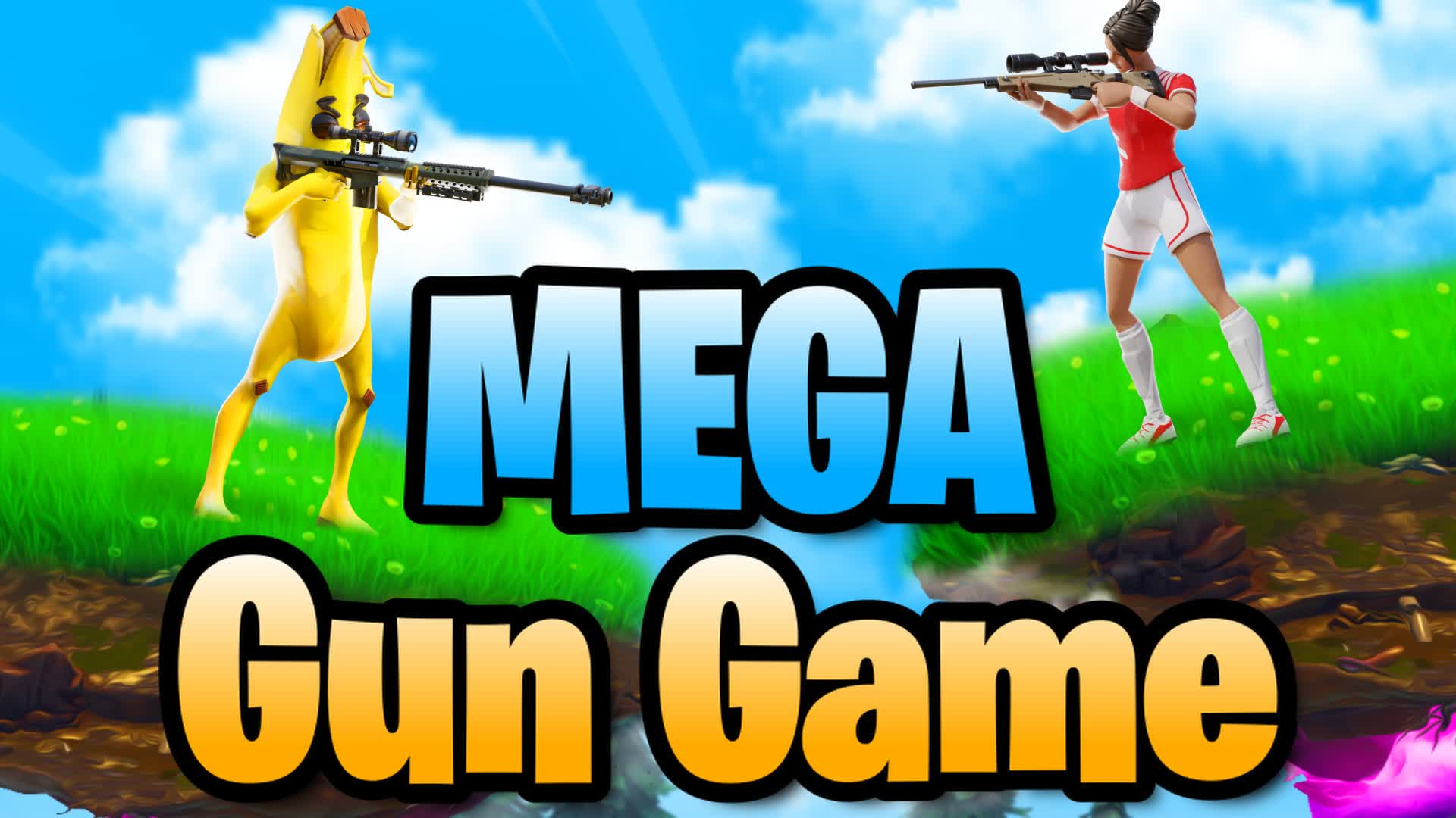 Only Snipers GUN GAME - TILTED TOWERS