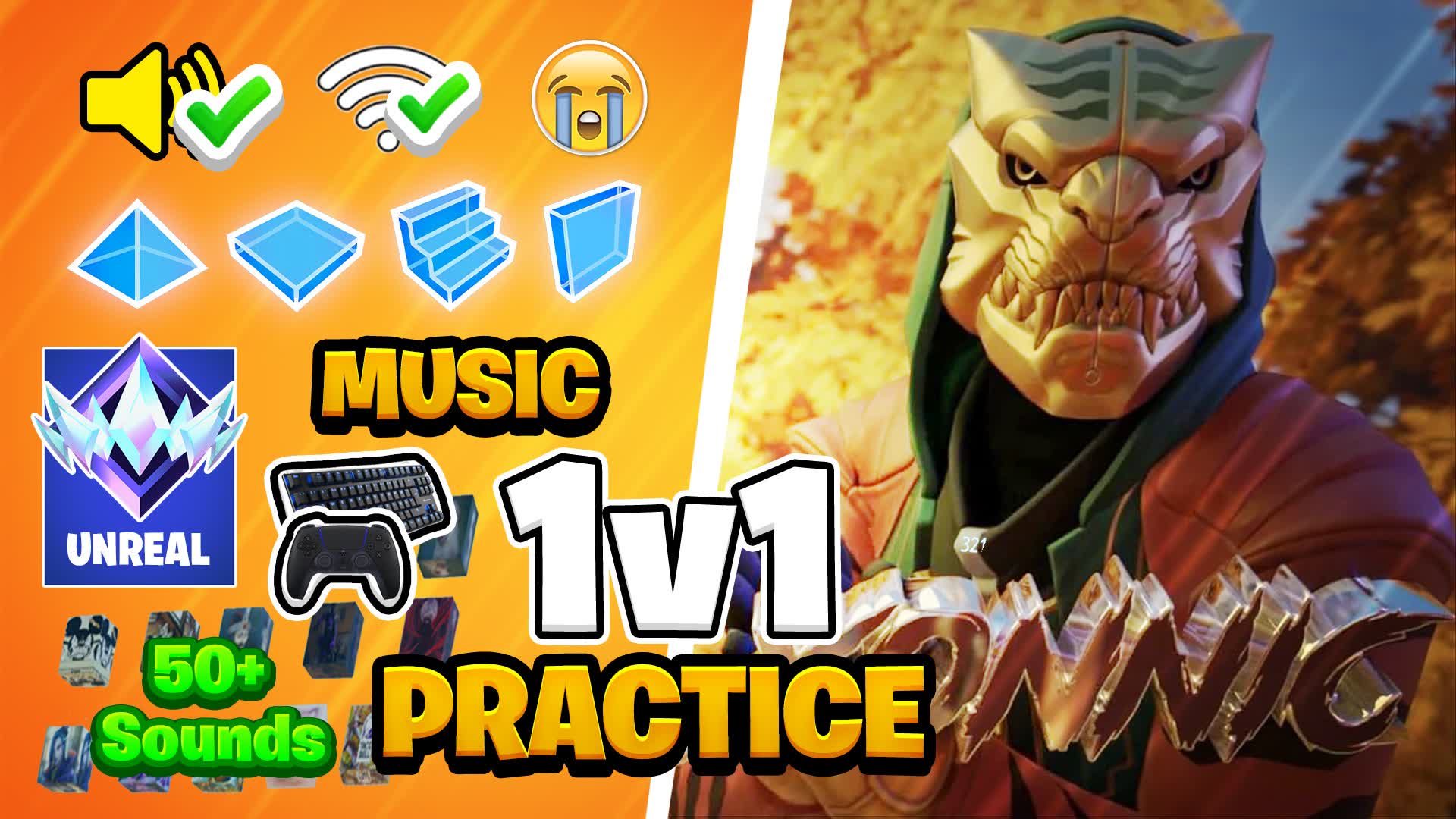 🔥 1v1 :Ultimate Battle!💥+50 Sounds 🎧