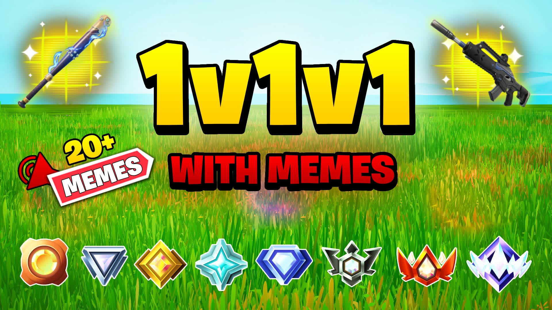 1V1V1 MEME PVP 1V2 2V1 REALISTIC FFA