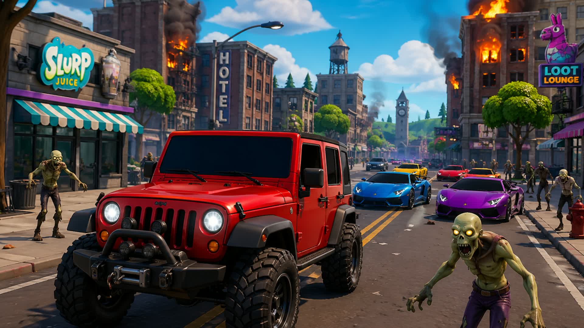Zombie Drive 🧟 FFA ⭐️ TMNT
