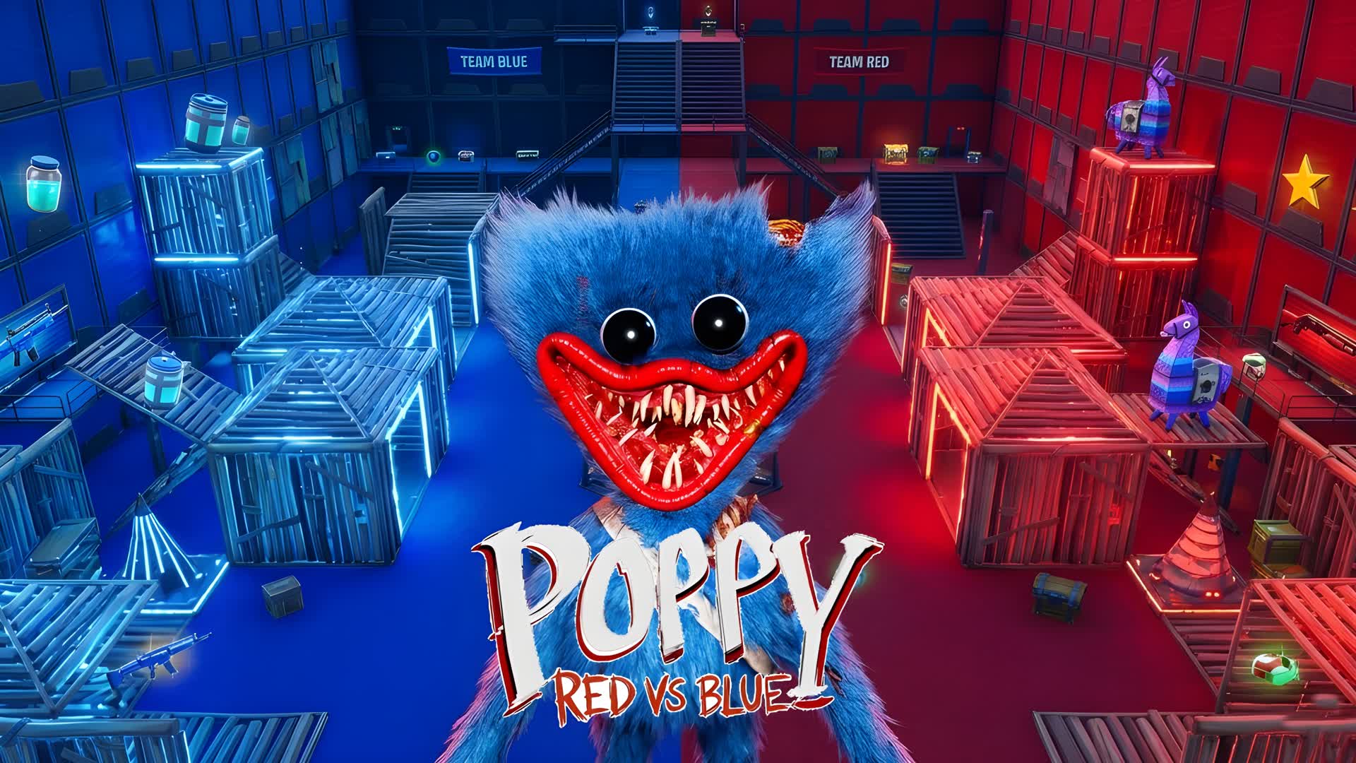 POPPY PLAYTIME (Красные против Синих)
