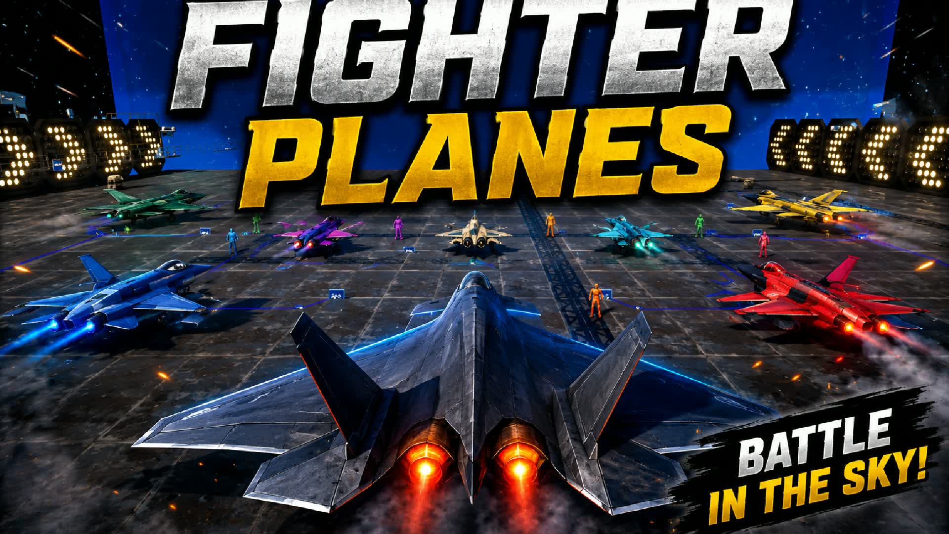 FIGHTER PLANES !! RED NEW MEGA CRAZY