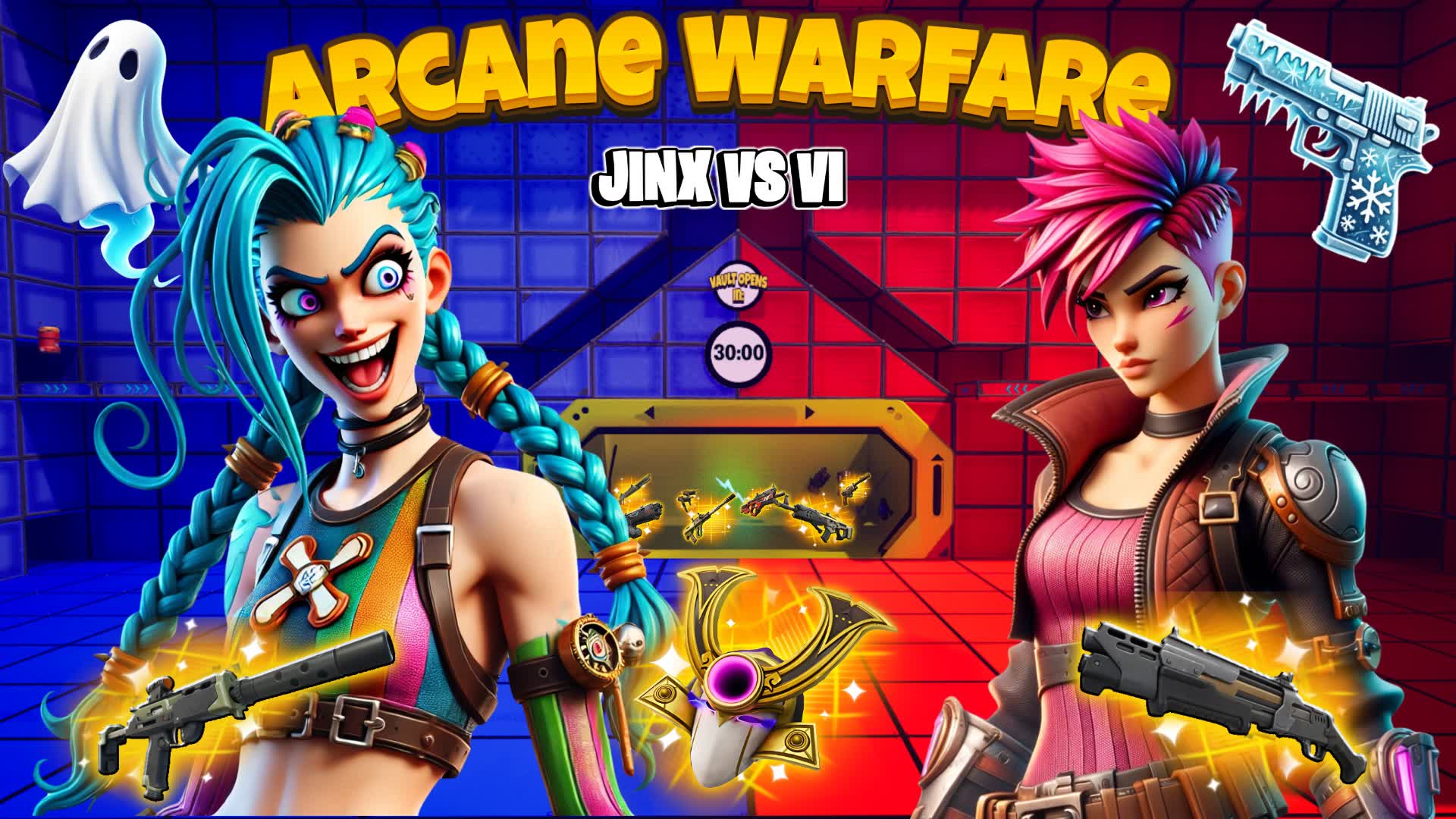 RED VS BLUE ARCANE WARFARE🔵🔴