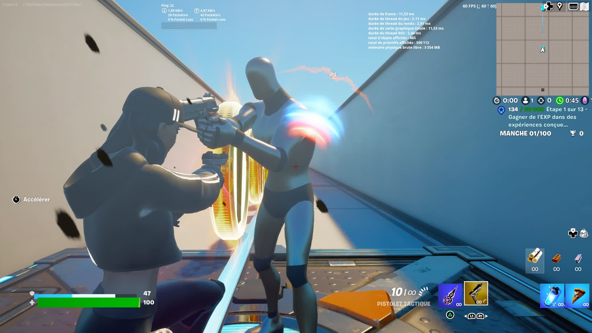 Aim and run