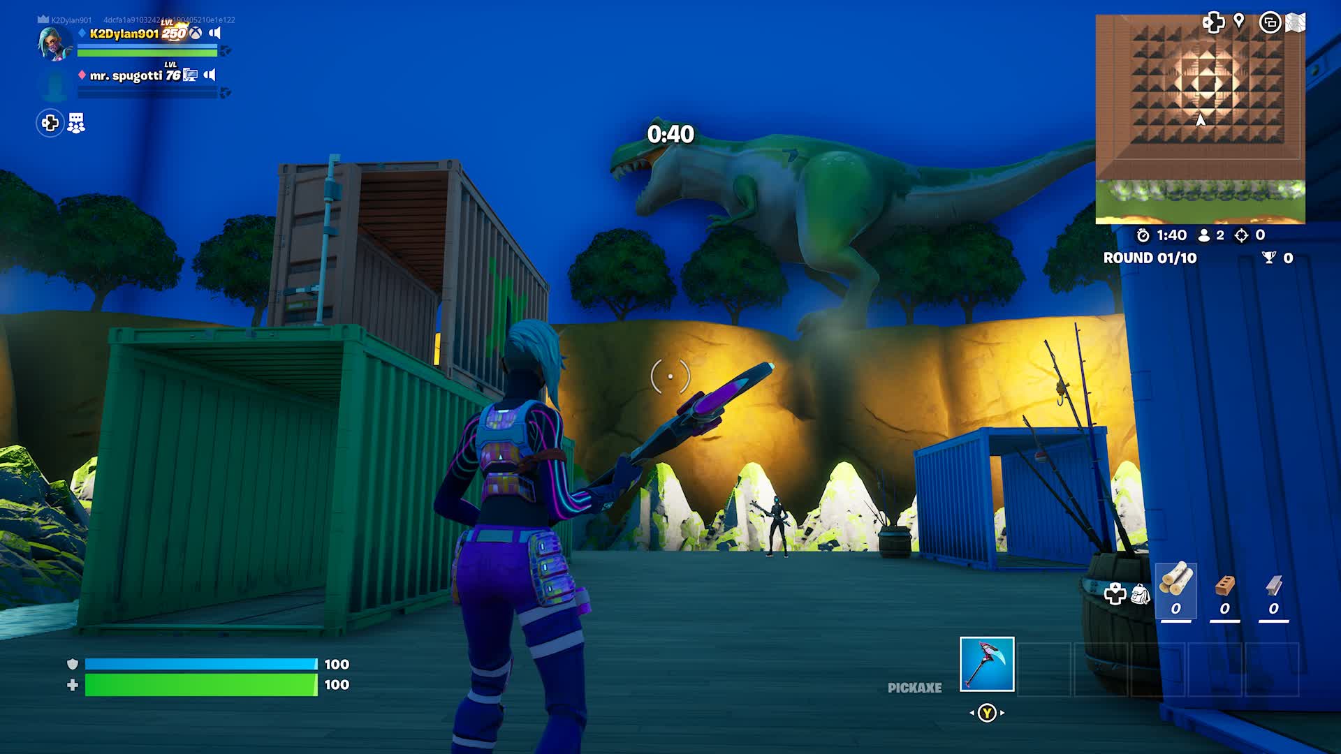 Pickaxe only