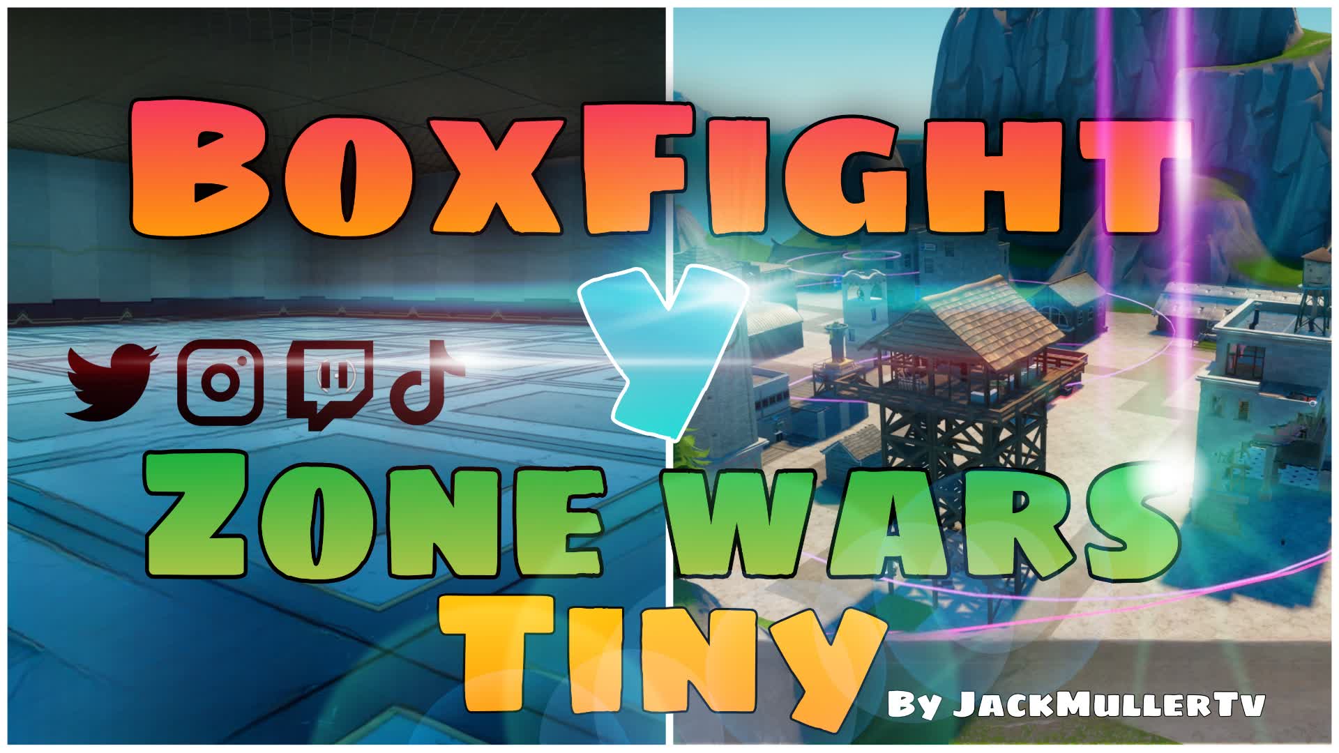 BoxFigth y Zone Wars Tiny JackMullerTv