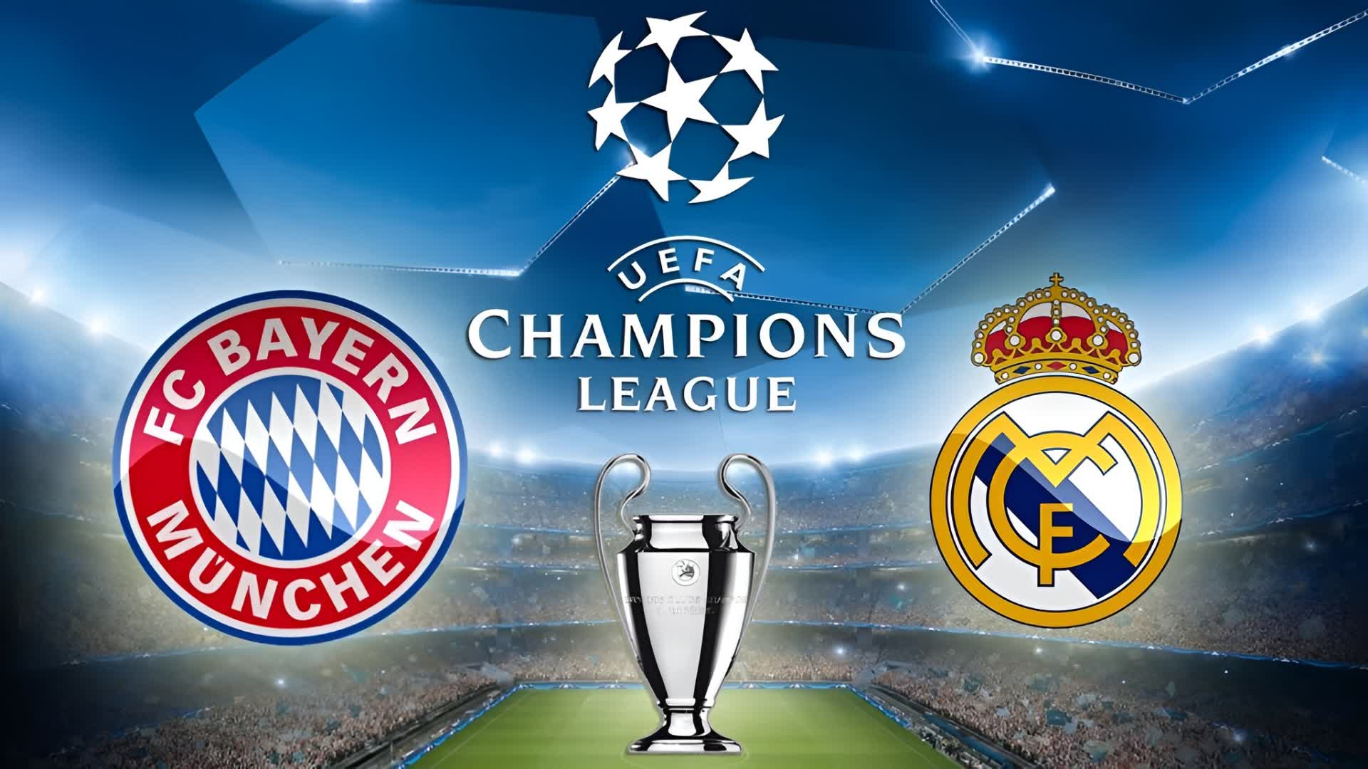 BAYERN vs REAL MADRID - CHAMPIONS LEAGUE