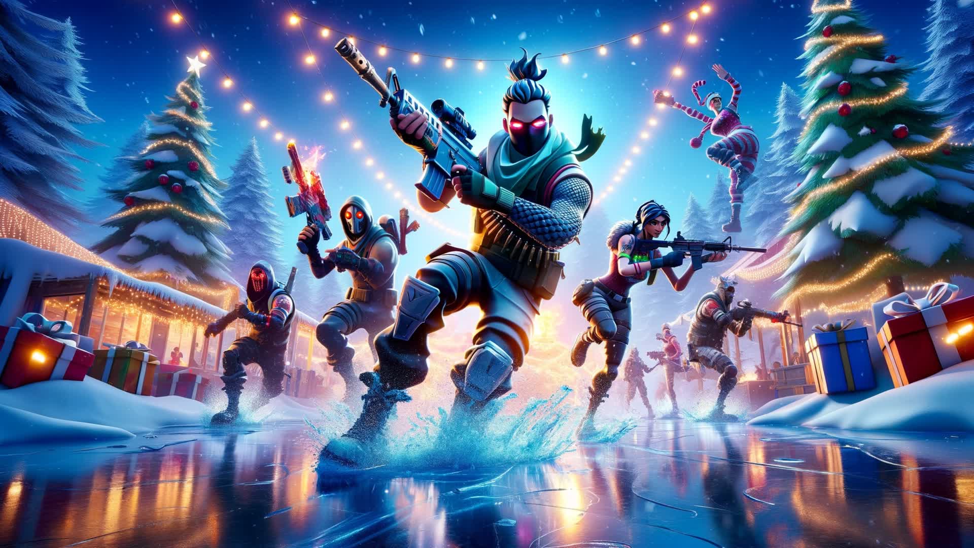 Sliding Gun Game ❄
