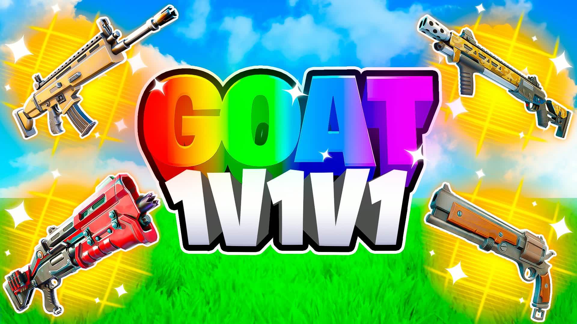 GOAT 1v1v1 ALLGUNS PVP