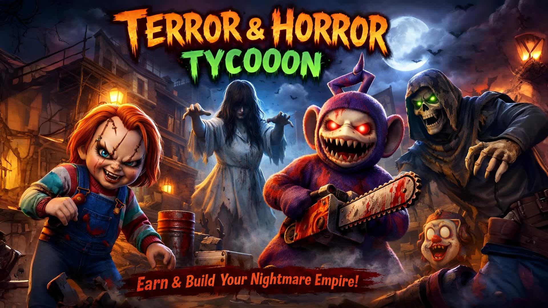 👻👽 HORROR & TERROR TYCOON 🕷️🧟